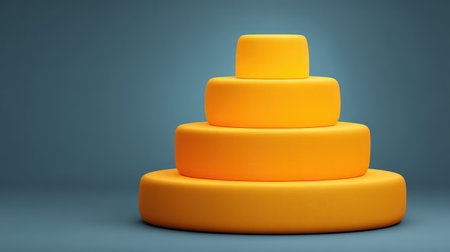 Discover a captivating arrangement of yellow cushions in varying sizes, showcasing a playful and modern aesthetic perfect for inspiring interior design ideas.の素材