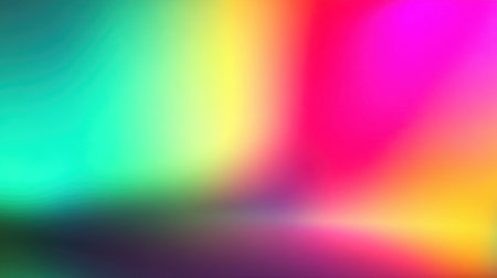 Explore this vibrant abstract background showcasing a beautiful blend of colors, ideal for creative projects, presentations, or artistic expression.の素材