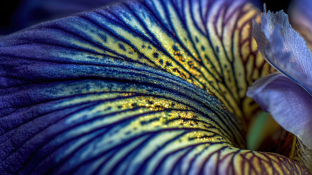 Discover the intricate beauty of an exotic orchid captured in vivid detail. The close-up reveals stunning patterns and textures, enticing nature enthusiasts and floral lovers alike.の素材