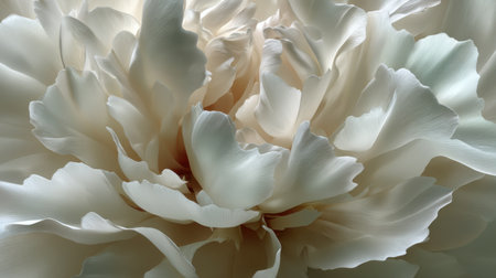 Explore the enchanting details of soft white flower petals, showcasing delicate textures and a serene aesthetic, perfect for nature enthusiasts and floral designs.の素材