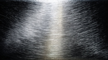 Elegant abstract background featuring soft brush strokes in silver and gray tones, perfect for artistic creations, modern designs, or minimalistic decor.の素材