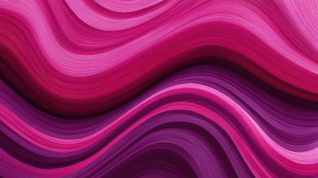 This captivating abstract image features flowing waves of pink hues and gradients, creating a dynamic and artistic background perfect for various creative projects.の素材