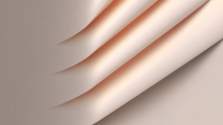 This image features soft beige layers with subtle gradients, creating a minimalist and elegant background perfect for modern design projects and aesthetic inspiration.の素材