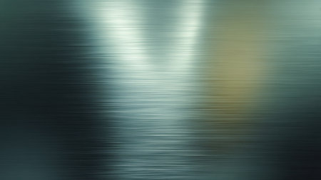 This image features an abstract metallic texture characterized by a smooth gradient and reflective finish, perfect for various creative projects and design applications.の素材