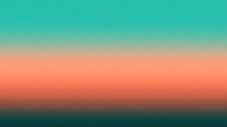 This soft gradient background showcases stunning hues of turquoise and coral, creating a visually appealing and calming atmosphere suitable for various creative projects.の素材