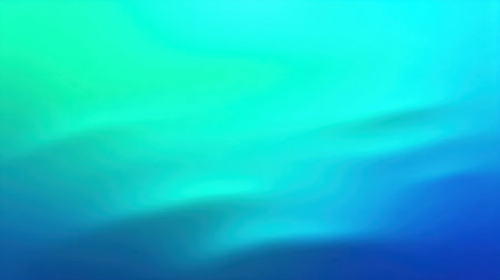 This abstract image features a stunning gradient of blue and green hues, creating a soothing and tranquil background perfect for artistic projects and designs.の素材