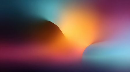 A mesmerizing abstract background featuring soft blends of warm colors and smooth gradients, perfect for creative projects that require visual inspiration and a modern appeal.の素材