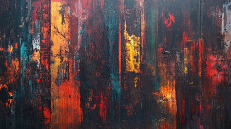 A corroded iron sheet with deep rust spots and peeling layers, showcasing an aged and distressed metallic texture.の素材