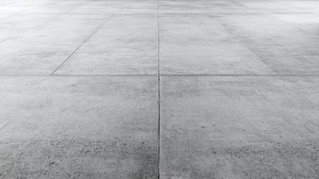 Flat lay of a smooth concrete floor with gentle color variations and a natural patina effect.の素材