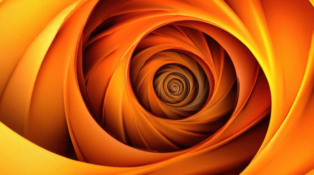 Abstract D spirals forming a tunnel-like effect with smooth gradients and shadows.の素材
