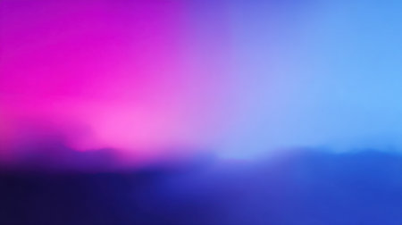 Colorful abstract gradient background featuring soft blends of pink, purple, and blue, perfect for creative projects, digital art, or as a soothing wallpaper.の素材