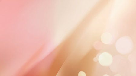 This soft pastel abstract background features gentle light and bokeh effects, creating a serene atmosphere. Ideal for relaxation or artistic projects.の素材