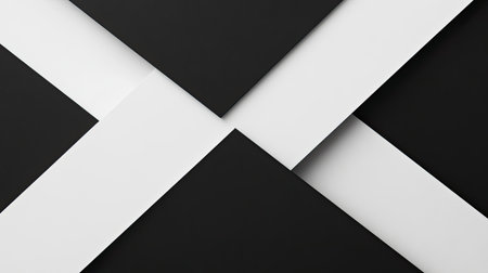 A geometric abstract design with diagonal lines creating movement across a monochrome background, leaving room for a tagline.の素材