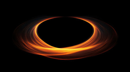 Abstract smoke swirling gracefully against a dark background, with soft gradients and glowing light accents, leaving ample space in the center for logos or text.の素材