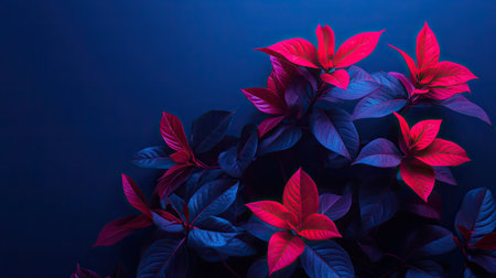 A gradient background transitioning from rich magenta to deep navy blue, creating a vibrant and dynamic aesthetic.の素材