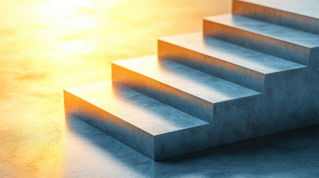 A high-end luxury modern abstract design with smooth metallic surfaces and soft reflective light, perfect for luxury branding or premium visuals.の素材