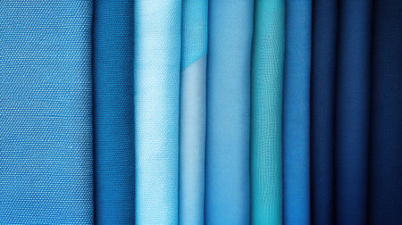 A sleek gradient transitioning from navy blue to aquamarine, with smooth textures and a modern, bold aesthetic.の素材