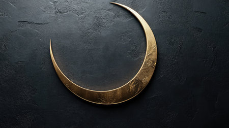 A luxury logo with elegant gold detailing, placed on a sleek, smooth black surface with soft ambient lighting creating a chic effectの素材