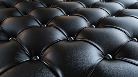 A luxury matte black leather texture, lit with soft, ambient light that enhances its elegant and upscale lookの素材