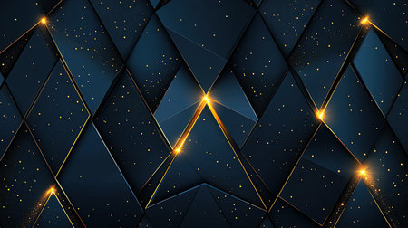 A polished luxury gold foil texture with glowing light accents and realistic folds, creating a premium, sophisticated feel.の素材