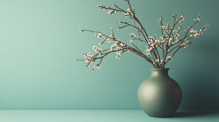 A calming gradient fading from pale aqua to mint green, with subtle textures creating a tranquil and refreshing vibe.の素材