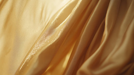 A radiant luxury gold background with soft glowing highlights and an understated sparkle, exuding glamour.の素材