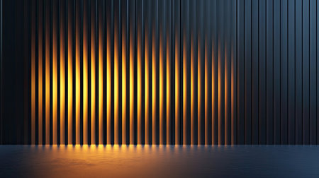 A radiant luxury gold gradient featuring smooth, flowing transitions and luminous reflections for a modern, high-end feel.の素材