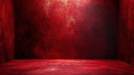 Elegant maroon red surface with deep tones and a sleek finish, offering a perfect space for promotional designs.の素材