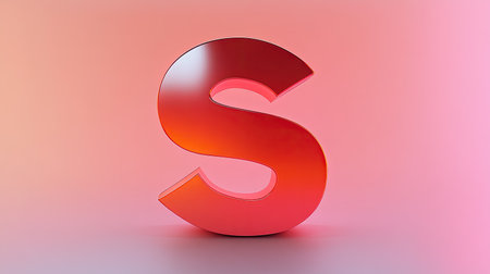 Shopee logo in bright red, featuring a clean and modern design with a light gradient background for a professional feel.の素材