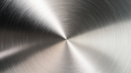 Shiny silver background with dynamic light reflections and smooth tones, perfect for bold and modern layouts.の素材