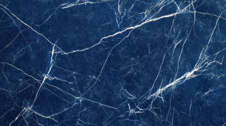 Abstract background in navy blue with faint light streaks and a sense of motion.の素材