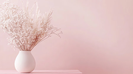 A pale pastel pink background with a slight shimmer effect, creating a dreamy and elegant vibe.の素材
