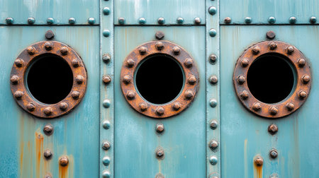 A textured metal surface with brown rust and visible surface corrosion, perfect for adding depth and a worn look to background designsの素材