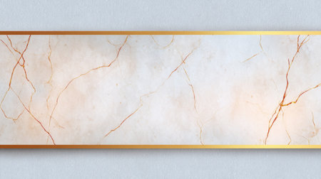 This elegant marble texture showcases subtle color variations with golden veins, ideal for sophisticated design projects and luxury branding applications.の素材
