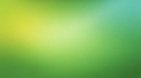 This soft abstract background features gradients of green and yellow, perfect for creative projects, designs, and artistic applications in various media.の素材