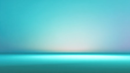 This soft gradient background features light blue and aqua tones, creating a tranquil atmosphere ideal for various creative projects and design needs.の素材
