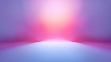 A captivating soft blurred light background featuring a harmonious blend of purple and pink hues, perfect for creative projects seeking a modern and artistic touch.の素材