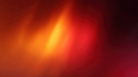 This stunning abstract image features a blend of warm orange and red tones with soft gradients, ideal for creative projects and artistic backgrounds. Perfect for evoking emotion.の素材
