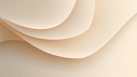 This elegant background features soft neutral tones in flowing layers, ideal for creative projects, branding, wallpapers, or artistic presentations that require a touch of sophistication.の素材