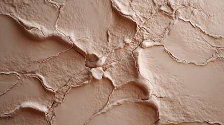 This image features a detailed abstract texture with irregular patterns and lines, creating a visually striking surface that evokes natural formations and organic shapes.の素材