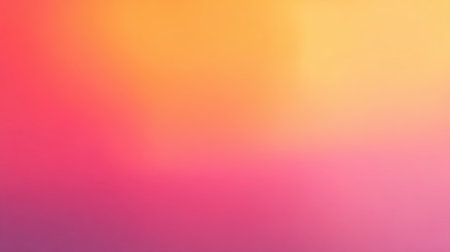 A stunning soft gradient background featuring warm tones of orange, yellow, and pink. Perfect for creative projects, digital art, or as a calming backdrop.の素材