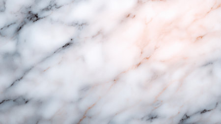 This stunning white marble texture features soft pink veins, providing an elegant backdrop for various design projects, from interiors to digital art. Ideal for stylish presentations.の素材