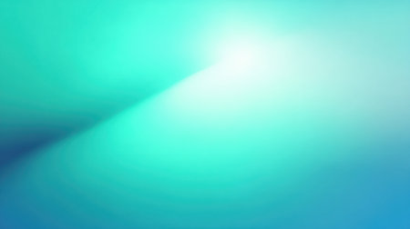 A serene abstract background featuring soft gradients of blue and teal. The composition offers a calming visual effect, ideal for creative projects and modern designs.の素材