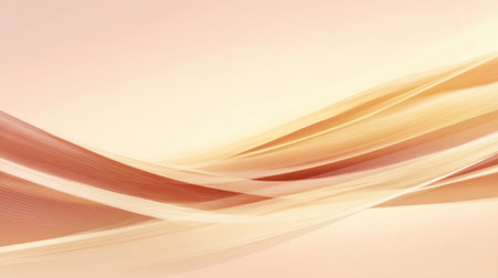 This image showcases soft, flowing gradients in beige and warm tones, ideal for modern designs. Perfect for backgrounds, wallpapers, and creative projects.の素材