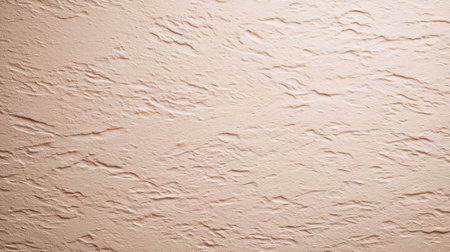 A textured wall surface in soft peach tones features subtle patterns that create visual interest, perfect for interior design projects and artistic backgrounds.の素材