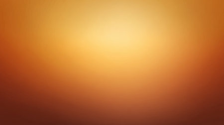 This image features a warm gradient background showcasing vivid hues of orange and yellow, creating a soft and inviting atmosphere suitable for various design projects.の素材