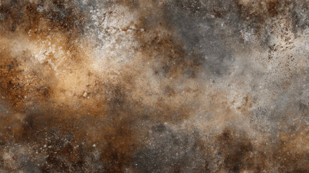Captivating abstract texture featuring earthy colors of brown, gray, and gold, perfect for artistic projects, backgrounds, and creative design elements.の素材