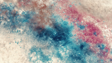 This abstract texture features vibrant hues of blue, pink, and brown, creating a visually striking background perfect for various artistic and design projects.の素材