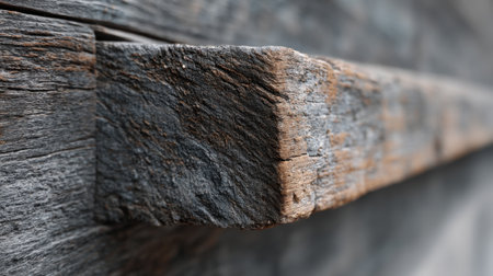 Explore the intricate details of a weathered wooden plank, showcasing unique textures and natural colors. Ideal for rustic-themed designs and nature-inspired projects.の素材