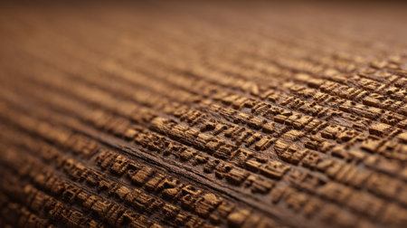 An up-close image showcasing the seamless and intricate patterns of wood texture, ideal for projects involving nature, craftsmanship, and organic design themes.の素材